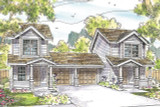 Country House Plan - Millburn 60-027 - Front Exterior 