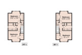Secondary Image - Country House Plan - Millburn 60-027 - 2nd Floor Plan 