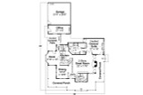 Farmhouse House Plan - Atkinson 30-060 - 1st Floor Plan 