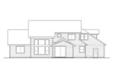 Craftsman House Plan - Kinsale 31-142 - Rear Exterior 