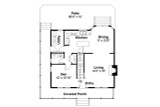 Country House Plan - Green Acre 70-003 - 1st Floor Plan 