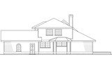 Country House Plan - Jasmine 10-001 - Rear Exterior 
