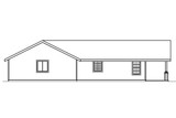 Cottage House Plan - Branell 30-485 - Left Exterior 
