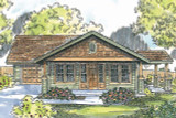 Cottage House Plan - Branell 30-485 - Front Exterior 