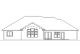 Secondary Image - Contemporary House Plan - Beaufort 30-630 - Rear Exterior 
