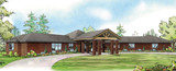 Contemporary House Plan - Georgetown 10-576 - Front Exterior 