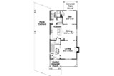 Craftsman House Plan - Grovedale 30-574 - 1st Floor Plan 