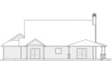 Country House Plan - Anchorage 30-930 - Rear Exterior 