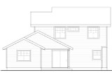 Craftsman House Plan - Wendover 30-558 - Rear Exterior 