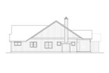 Farmhouse House Plan - Whiskey Creek 31-143 - Right Exterior 