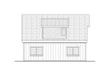 Craftsman House Plan - 20-364 - Left Exterior 