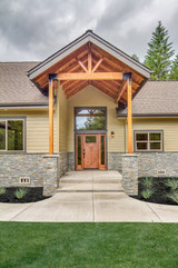 Craftsman House Plan - Heartfall 10-620 - Entrance 