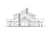 Lodge Style House Plan - Wind River 31-241 - Left Exterior 