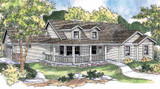 Country House Plan - Peterson 30-625 - Front Exterior 