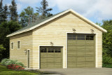 Traditional House Plan - Garage 20-093 - Front Exterior 