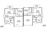 Country House Plan - Krammer 60-022 - 1st Floor Plan 