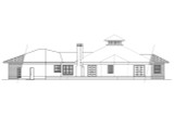 Secondary Image - Contemporary House Plan - Palmyra 10-169 - Rear Exterior 