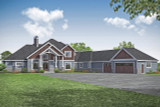 Craftsman House Plan - Concord 31-144 - Front Exterior 