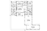 Craftsman House Plan - Ponderosa 31-192 - 1st Floor Plan 