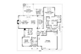 Craftsman House Plan - Wesson 31-158 - 1st Floor Plan 