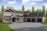 Traditional House Plan - Braircliff 31-054 - Front Exterior 