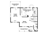 Country House Plan - Alder 30-111 - 1st Floor Plan 