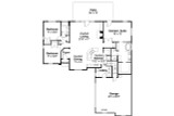Traditional House Plan - Willcox 30-232 - 1st Floor Plan 