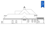 Tuscan House Plan - Villa Bella 31-221 - Right Exterior 