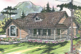 Country House Plan - Ann Arbor 10-146 - Exterior 