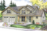 Craftsman House Plan - Brightwood 30-527 - Front Exterior 