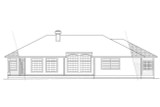 Ranch House Plan - Jamison 10-081 - Rear Exterior 
