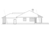 Secondary Image - Ranch House Plan - Jamison 10-081 - Right Exterior 