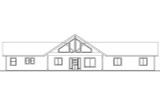 Ranch House Plan - Ottawa 30-601 - Rear Exterior 