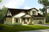 Craftsman House Plan - Greenspire 31-024 - Front Exterior 