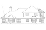 Contemporary House Plan - Compton 10-019 - Rear Exterior 