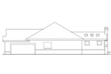 Ranch House Plan - Bridgewater 10-253 - Right Exterior 