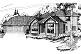 Contemporary House Plan - Normandy 10-050 - Front Exterior 