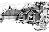 Contemporary House Plan - Normandy 10-050 - Front Exterior 