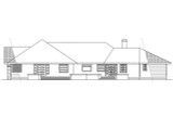 Secondary Image - Ranch House Plan - Stonecrest 10-054 - Rear Exterior 
