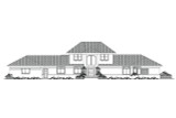 Southwest House Plan - Estefan 30-125 - Front Exterior 