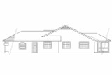 Southwest House Plan - Alessandro 11-077 - Right Exterior 
