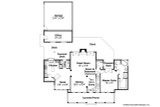 Country House Plan - Wyndmere 30-038 - 1st Floor Plan 