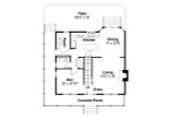 Country House Plan - Pine Hill 30-791 - 1st Floor Plan 