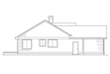 Traditional House Plan - Ventura 10-063 - Left Exterior 