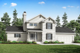 Country House Plan - Abbot 10-075 - Front Exterior 