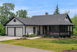 Country House Plan - Crescent 10-106 - Front Exterior 