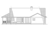 Secondary Image - Country House Plan - Crescent 10-106 - Rear Exterior 