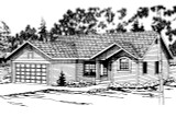 Traditional House Plan - Evanston 10-112 - Front Exterior 