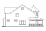 Cottage House Plan - Evansville 30-045 - Left Exterior 