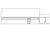Secondary Image - Mediterranean House Plan - Garage w/Storage 20-019 - Rear Exterior 